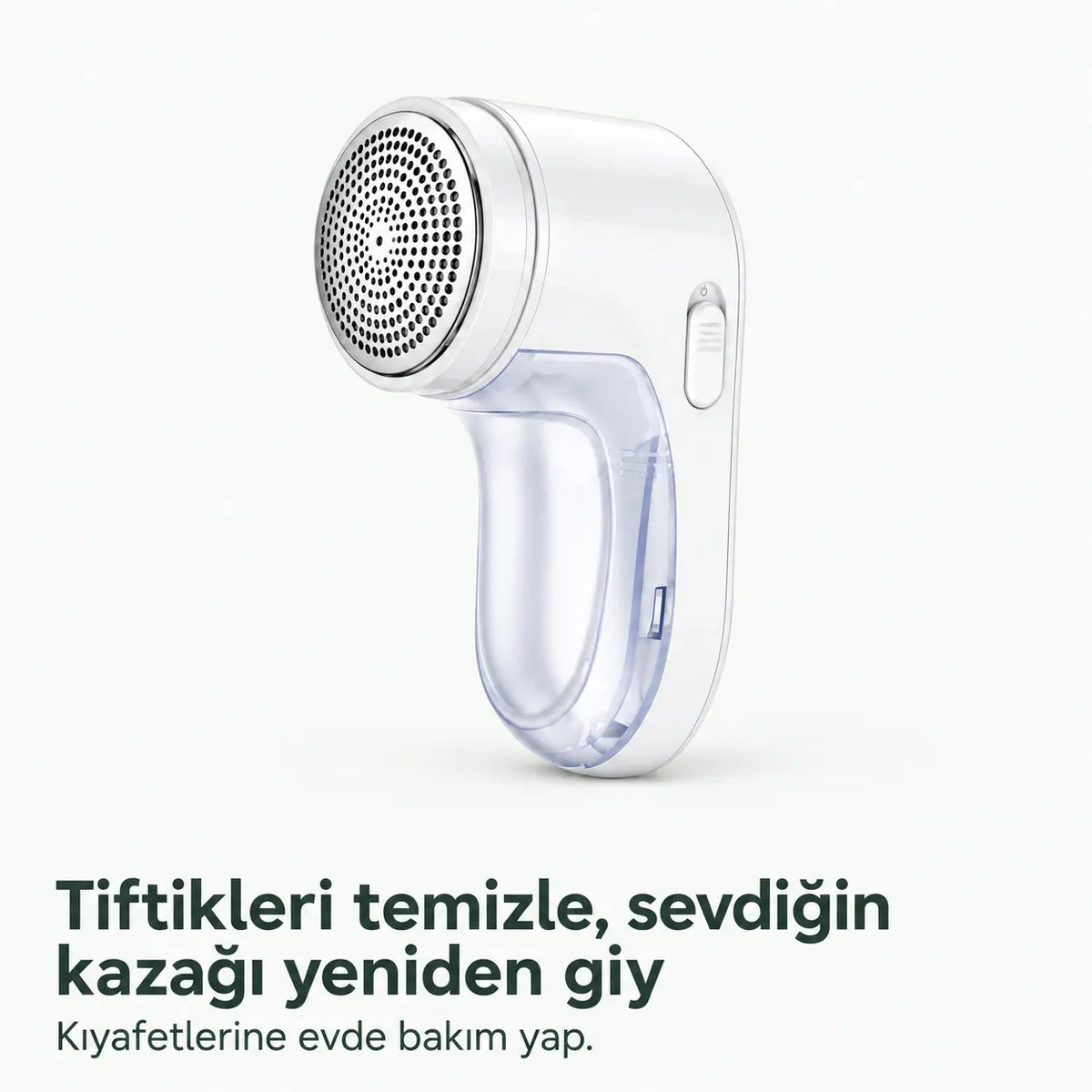 Şarjlı Tüy Temizleme ve Tiftik Temizleme Makinesi + Yedek Bıçak Hediyeli